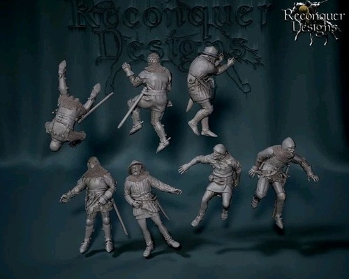 28mm medieval 14th century - 14th,