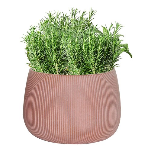 Fibre clay plant pots 29cm - plant,