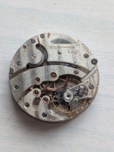 Paul ditisheim solvil - ditisheim/solvil, 42.84mm
