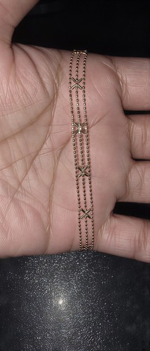 Solid 18ct gold - 18ct, bracelet