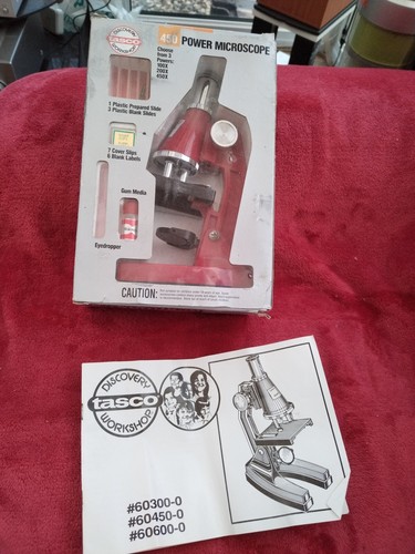 Power microscope kit tasco - microscope,