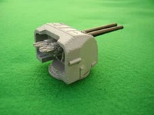 Twin 4 Inch Gun, In 1/96th
