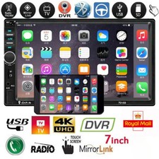 Double 2DIN Bluetooth Car Radio Stereo 7 Inch FM USB/MP5 Player Touch Screen  TF