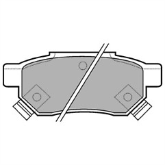 Delphi oem spec brake - brake, pads