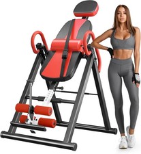 Gravity Heavy Duty Inversion Table with Headrest & Adjustable Protective Belt