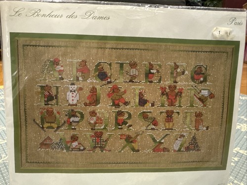 Cross stitch kit - xmas, bears