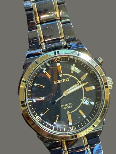 Seiko kinetic 100m men - seiko, men's