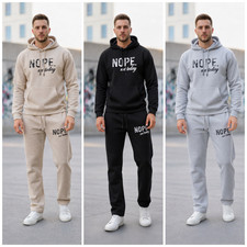 Mens Tracksuit Set Fleece
