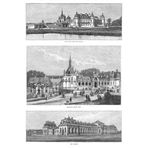 France chateau chantilly - france, de
