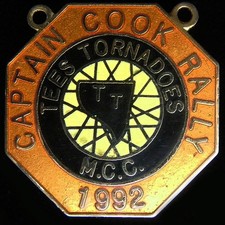 1992 Captain Cook Rally pin