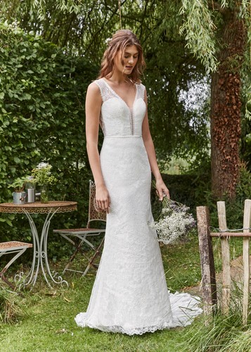 Size lace wedding dress - 12,,