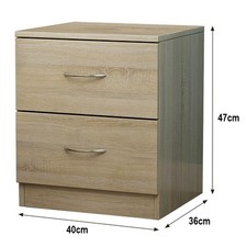 2 Drawers Chest of Drawers