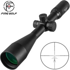 Tactics 8-32X56 Rifle Scope Side Optics Focus Black Matte for Hunting Telescope