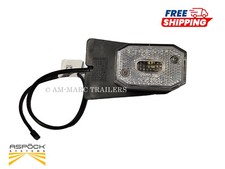 White Clear Front Marker Light