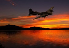 Flying fortress sally b - b-17,