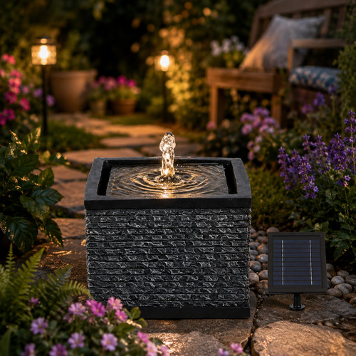 Solar powered garden water - solar,