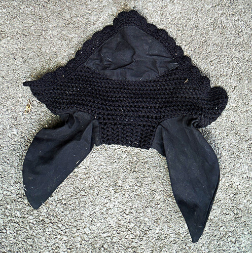 Weatherbeeta black crochet fly - weatherbeeta,