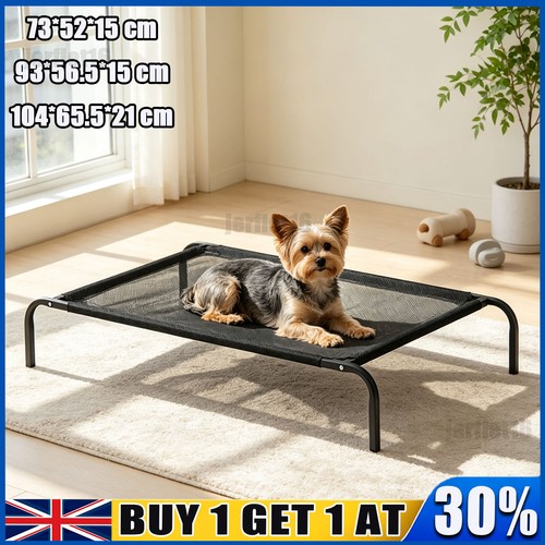 High raised dog bed - high,