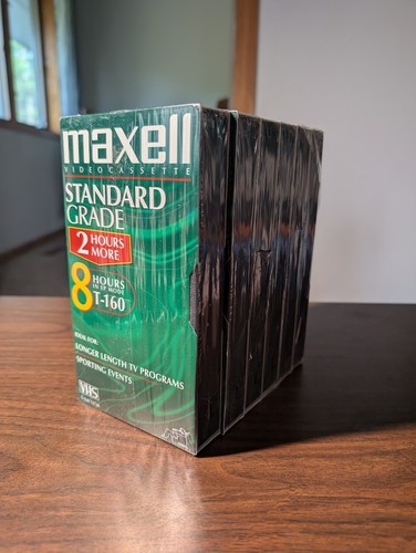 Maxell vhs standard - maxell, grade