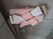 River Island Large Pink Bow Purse BNWOT