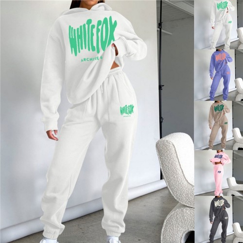 New ladies white tracksuit - white,
