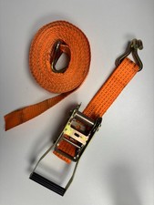 Heavy Duty Cargo Ratchet Tie Down Strap With Buckle 50mm 6 Metre 5 Tonne