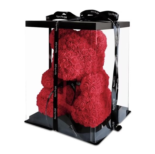 Rose teddy bear giant - rose,