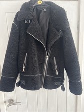 Ladies Black Biker Style