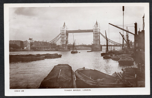 Postcard tower bridge - tower,
