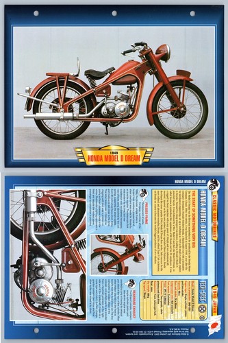 Honda model dream 1949 - honda,