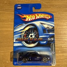 Hot Wheels Nissan Skyline R32 GTR - Dropstars 5/5 Dark Blue Long Card