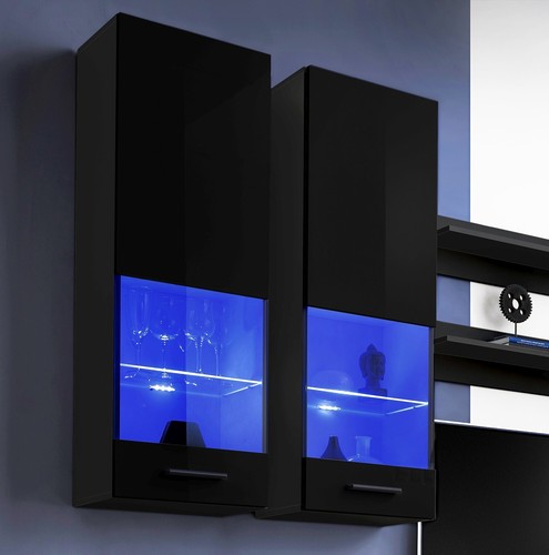 Wall display cabinet - wall,