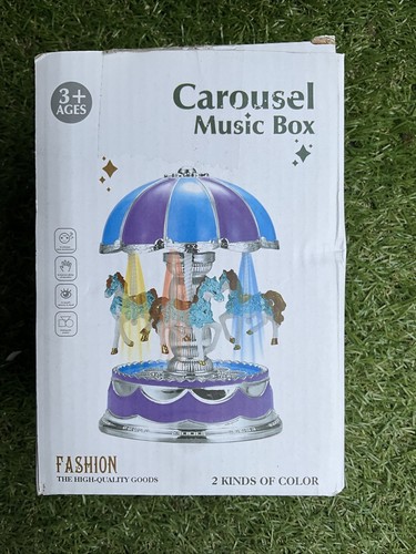 Carousel music box - music,