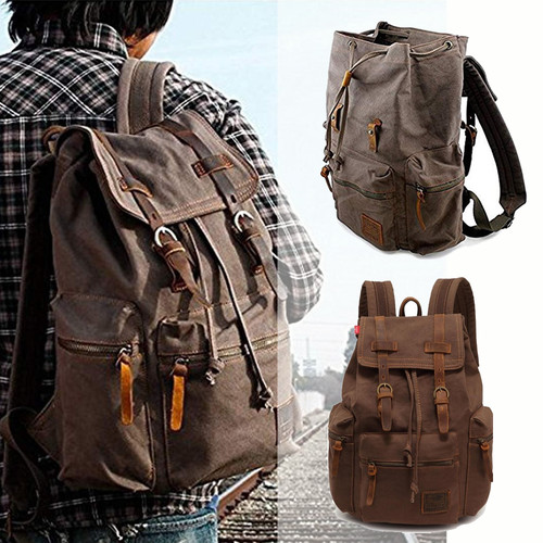 Vintage canvas backpack casual - vintage,