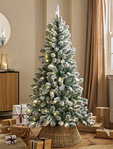 Artificial flocked christmas - artificial,