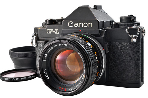 Near mint canon new - f-1, 35mm