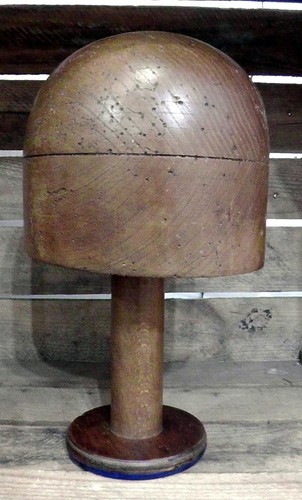Antique milliners hat mould - antique,
