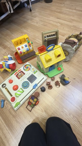 Fisher price vintage - fisher, lot