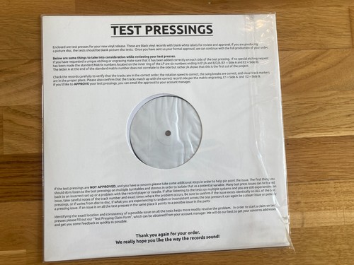 Pretenders 2020 vinyl test - 2020,
