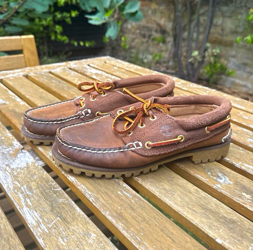 Timberland brown leather lace - brown,