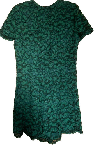Ladies green lace - lace, jumpsuit