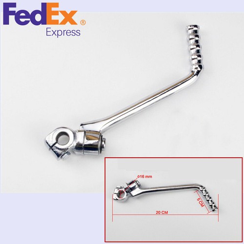 16mm chrome kick starter lever - chrome,