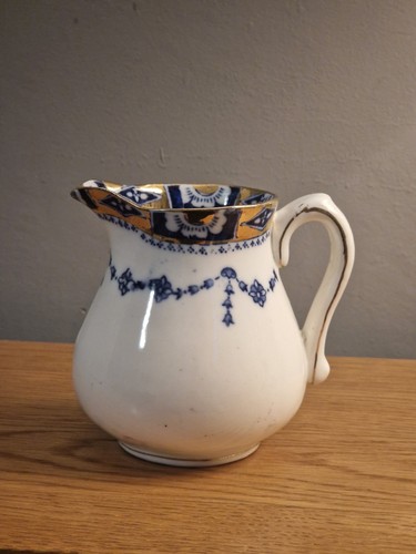Antique bone china milk jug - china,