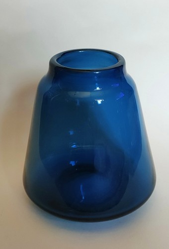 Vintage large blue - vintage, glass