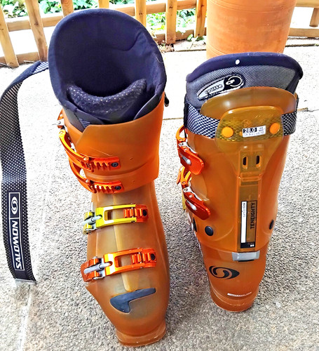 Salamon ten eighty orange - ten, ski