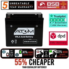 YTX20-BS - Atom AGM Battery