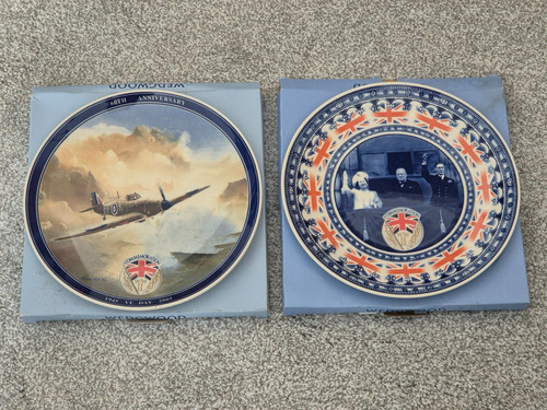 Wedgwood commemorative plates - commemorative,