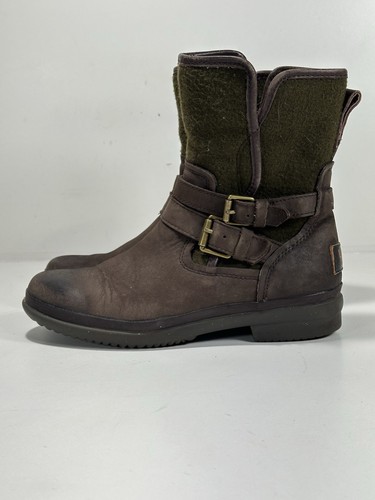 Ugg simmens boot brown leather - ugg,
