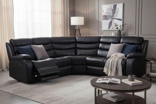 Roma black leather - black,