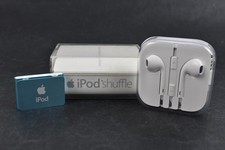 Apple iPod Shuffle A1204 2nd Generation 1GB Blue With New EarPods - Spares